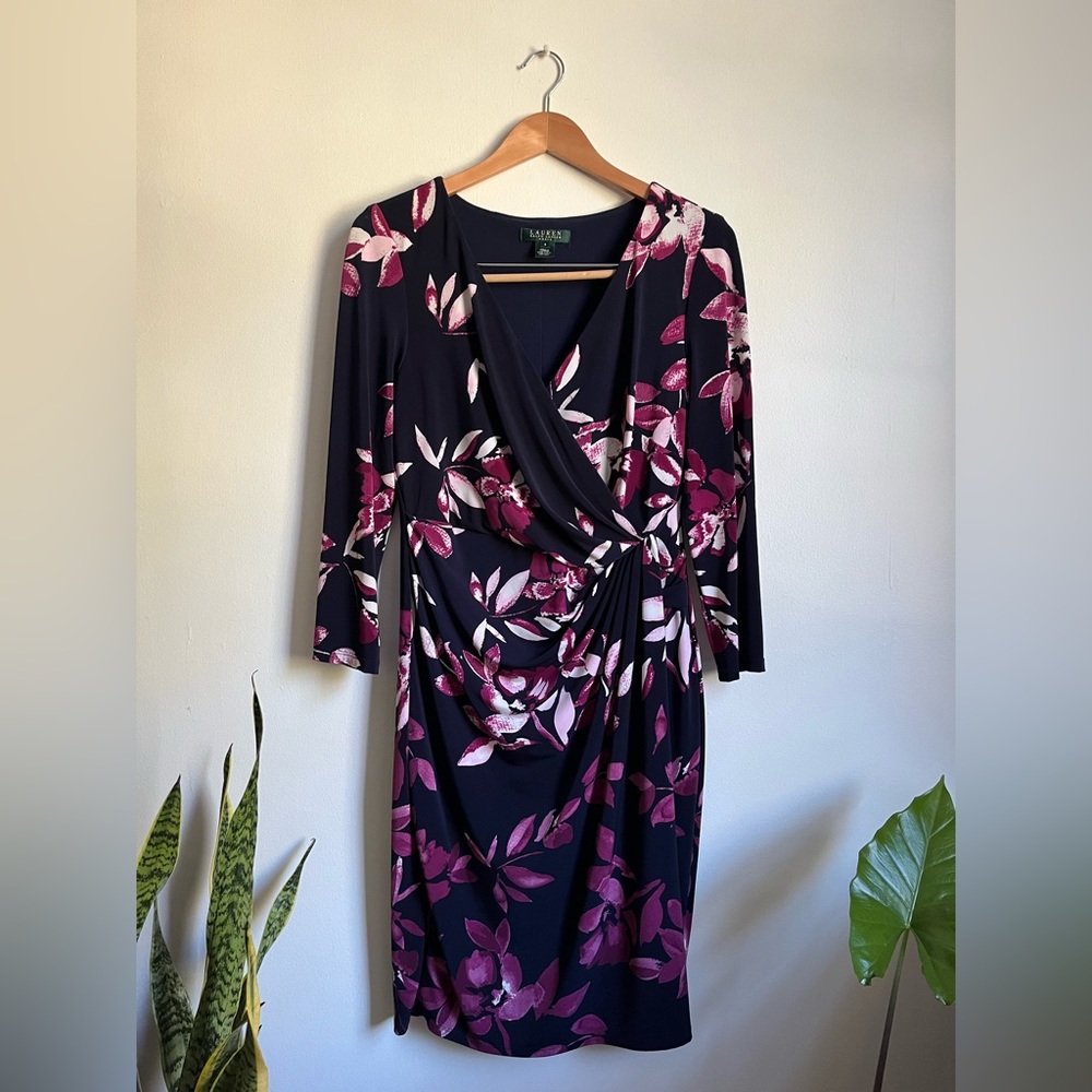 Ralph Lauren Wrap Dress, Size 8